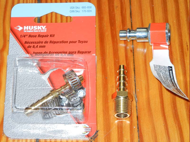Air supply fittings